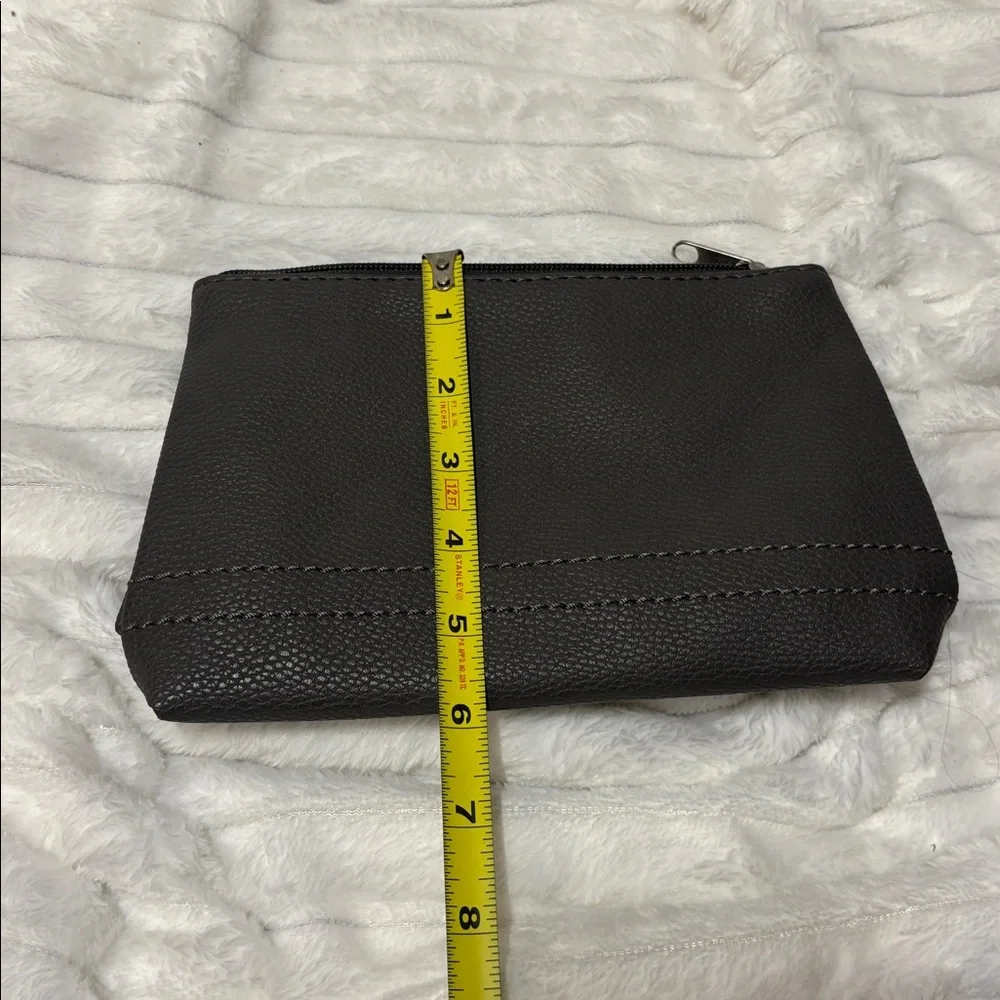 Neiman Marcus Grey Clutch EUC